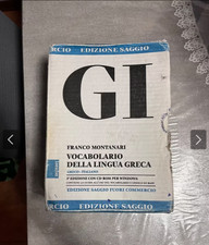 dizionario di greco, per liceo classico "GI" terza edizione