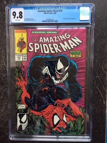 Amazing spider man 316 cgc - amazing,