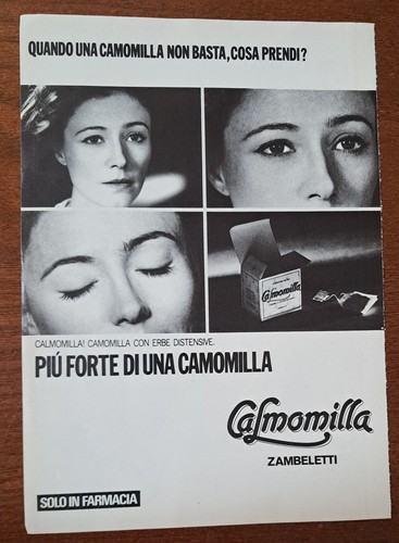 Pubblicità camomilla - pubblicità,