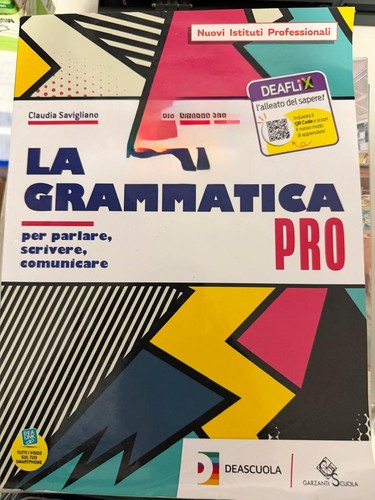 Grammatica pro per - pro., biennio
