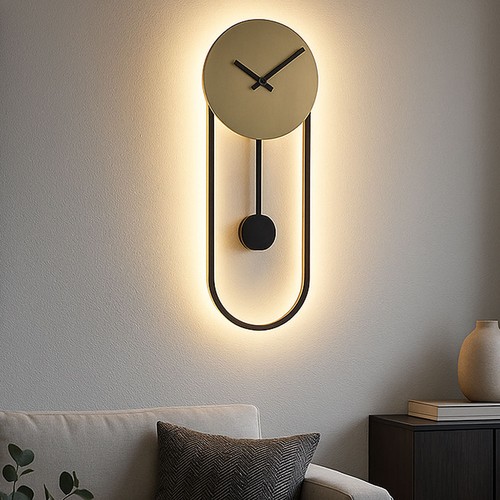 Lampada parete orologio - da,