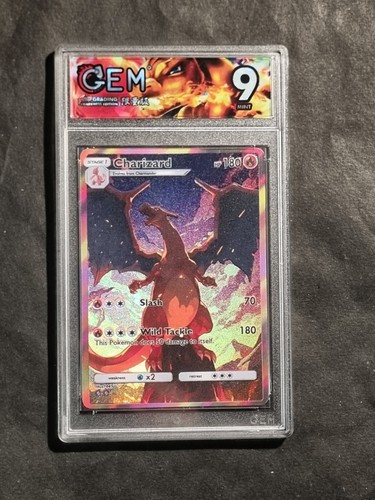 Pokemon charizard graded - -,