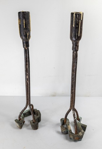 Antica coppia candelabri - antica,