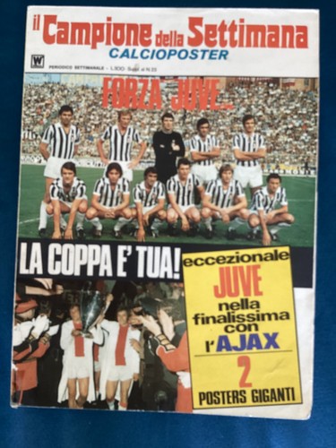 Calcio juventus 1972 - calcio,