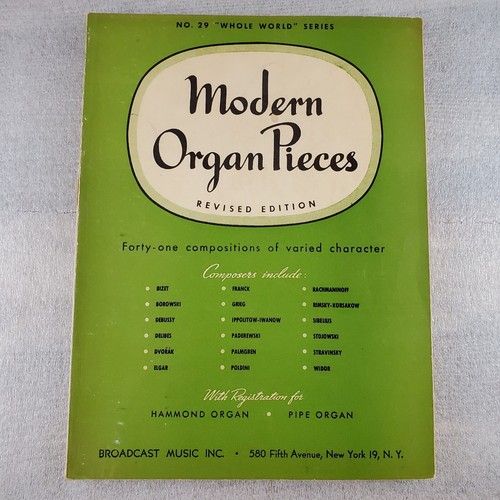 Pezzi organo moderno - di,