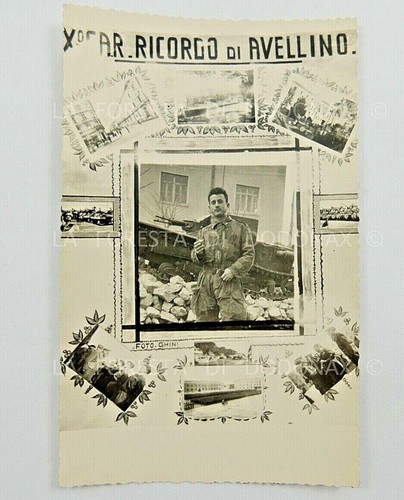 Vecchia foto militare - vecchia, soldato