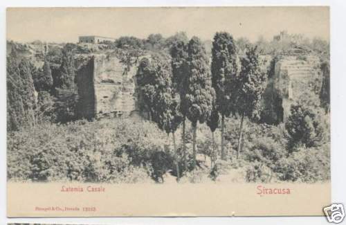 Cartolina siracusa inizio 900 - inizio, '900