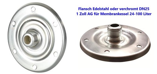 Flangia pollice dn25 33mm - 1,
