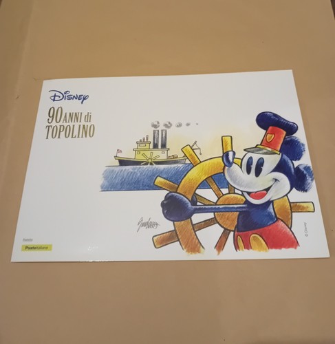 Topolino folder francobolli - topolino, 9