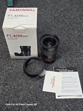 Samyang 35 mm f/1.4 MF AS UMC