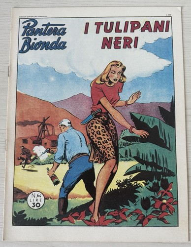 Pantera bionda i tulipani - pantera,