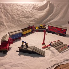 LEGO  7720 Treno merci vintage 1980 - Batteria 4,5 V  