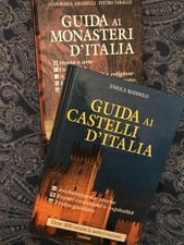 Guida ai Monasteri e ai Castelli d'Italia , PIEMME 1994 1997 2 volumi OTTIMI