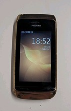 Telefono cellulare Nokia Asha 308 RM-838 Oro Dual Sim