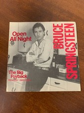 Bruce Springsteen - Open All Night/The Big Payback 7 Inch Promo Single SPAIN
