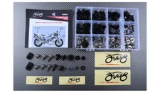 Kit viti viteria AVDB colore Silver per Carena HONDA VTR 1000 SP1 RC51 1999-2000