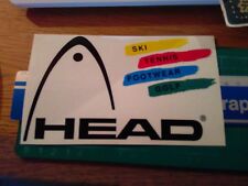 ADESIVO VINTAGE STICKER head ski tennis footwear golf