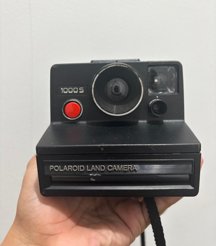 Vintage polaroid land camera - polaroid,
