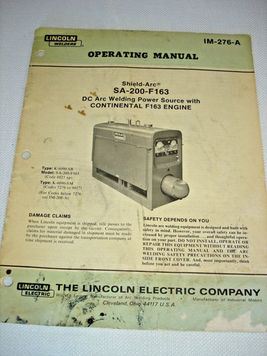 Lincoln 276 a - '81,