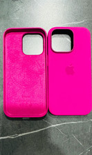 Originale Cover Custodia CASE Silicone Copertina per Apple iPhone 16 PRO FUCSIA