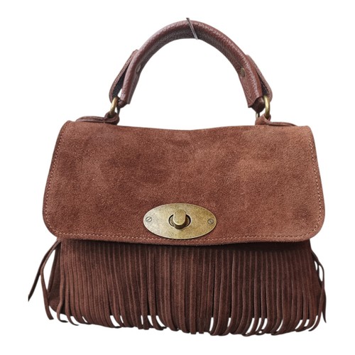 Borsa mano marrone - a,