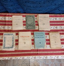 Lotto 7 Antichi Libri Classici