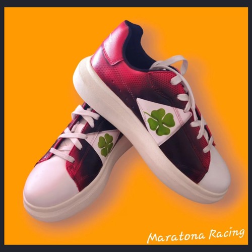 Scarpe aerografate alfa - alfa, romeo