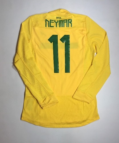 2011 neymar brazil match worn - neymar,