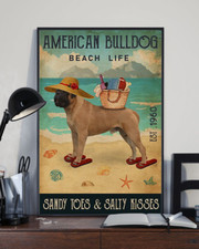 American Bulldog Beach Life