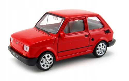 Welly fiat 126 - welly, scala
