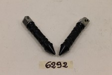 Coppia poggiapiedi posteriori Rear step pillion set Moto Custom Harley Davidson