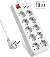 Ciabatta Multipresa Con USB