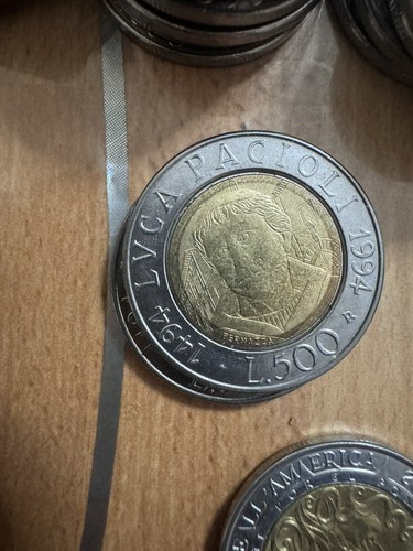 500 lire anno 1994 luca - 500,