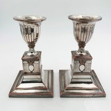 RARA COPPIA CANDELABRI