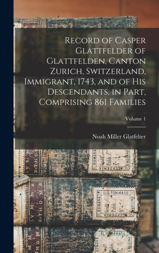 Glatfelter record of casper - -,