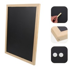  1 set di piccole lavagne in legno bacheche da tavolo bacheche dei menu dei