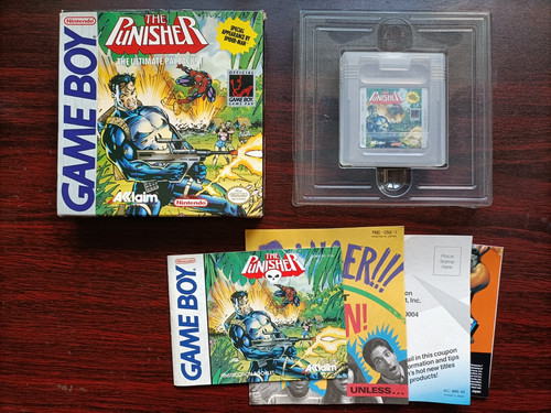 The punisher nintendo gameboy - the,