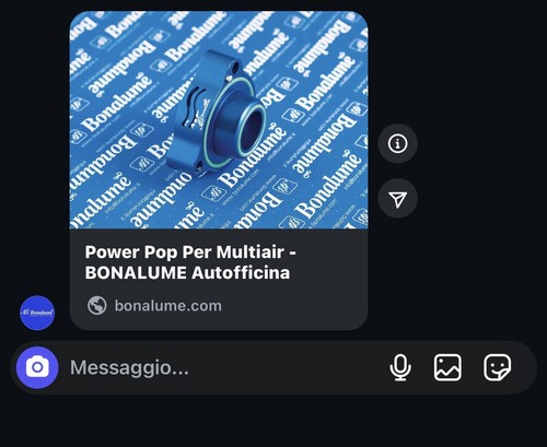 Valvola pop off bonalume - valvola,