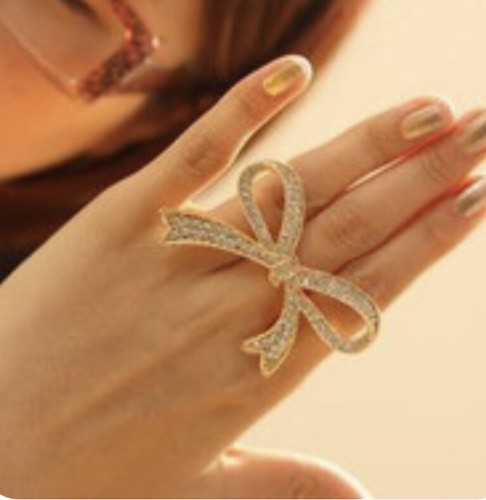 Anello fiocco regolabile - anello,