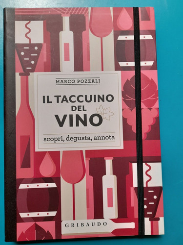 Libro taccuino del vino - libro,