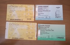 LOTTO 12 BIGLIETTI CONCERTO ZERO LIGABUE RAMAZZOTTI GIORGIA PAUSINI SPRINGSTEEN 