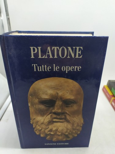 Platone tutte opere sansoni - platone,