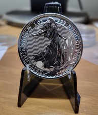 Inghilterra UK 2 sterline 2023 argento 1 oz Britannia Elisabetta