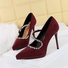 Decolte Rosso Bordeaux Con