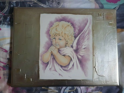Quadro foglia rubina - quadro, di