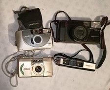 Lotto SAMSUNG FINO 15 SE + custodia + Pentax AF + Nikon Lite Touch + Batacon.