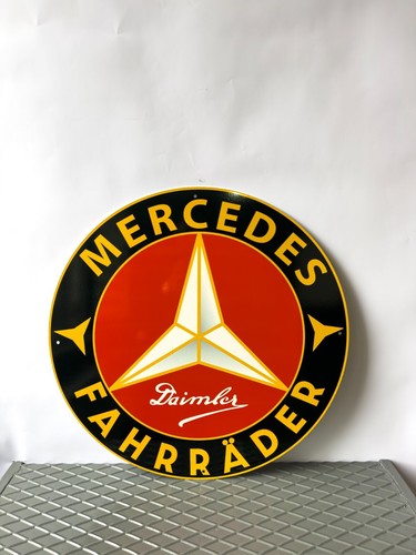 Insegna vintage mercedes - insegna,