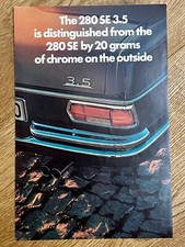 Mercedes W108 280 SE 3.5 V8