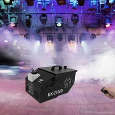 Macchina nebbia da pavimento DMX512 fogger luce palco fumo verticale telecomando 1200W