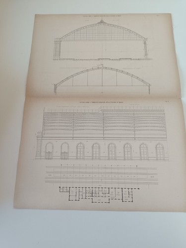 Architettura tettoia ferro - in,